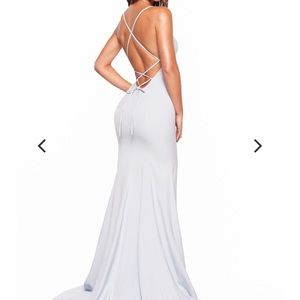 A&N LUXE LABEL Dresses - NEW PROM DRESS! A&N LUXE AMIRA CREPE GOWN-sky blue A&N LUXE LABEL Dresses - NEW PROM DRESS! A&N LUXE AMIRA CREPE GOWN-sky blue